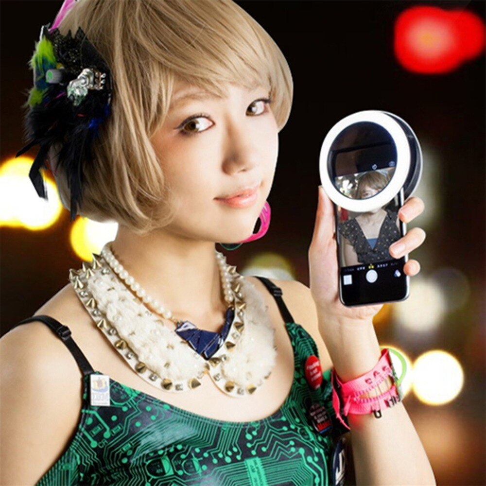 Selfie LED Ring Flash Light