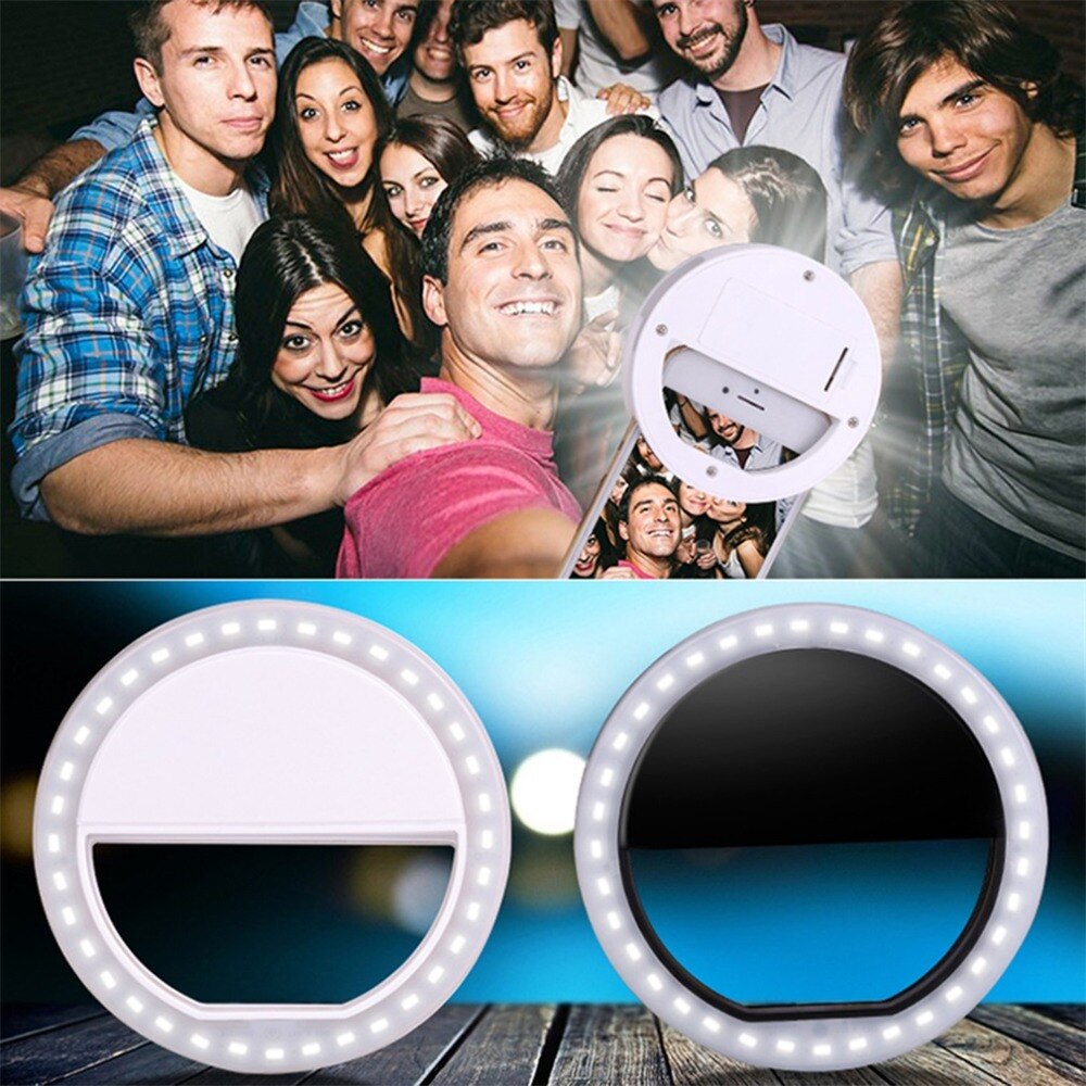 Selfie LED Ring Flash Light