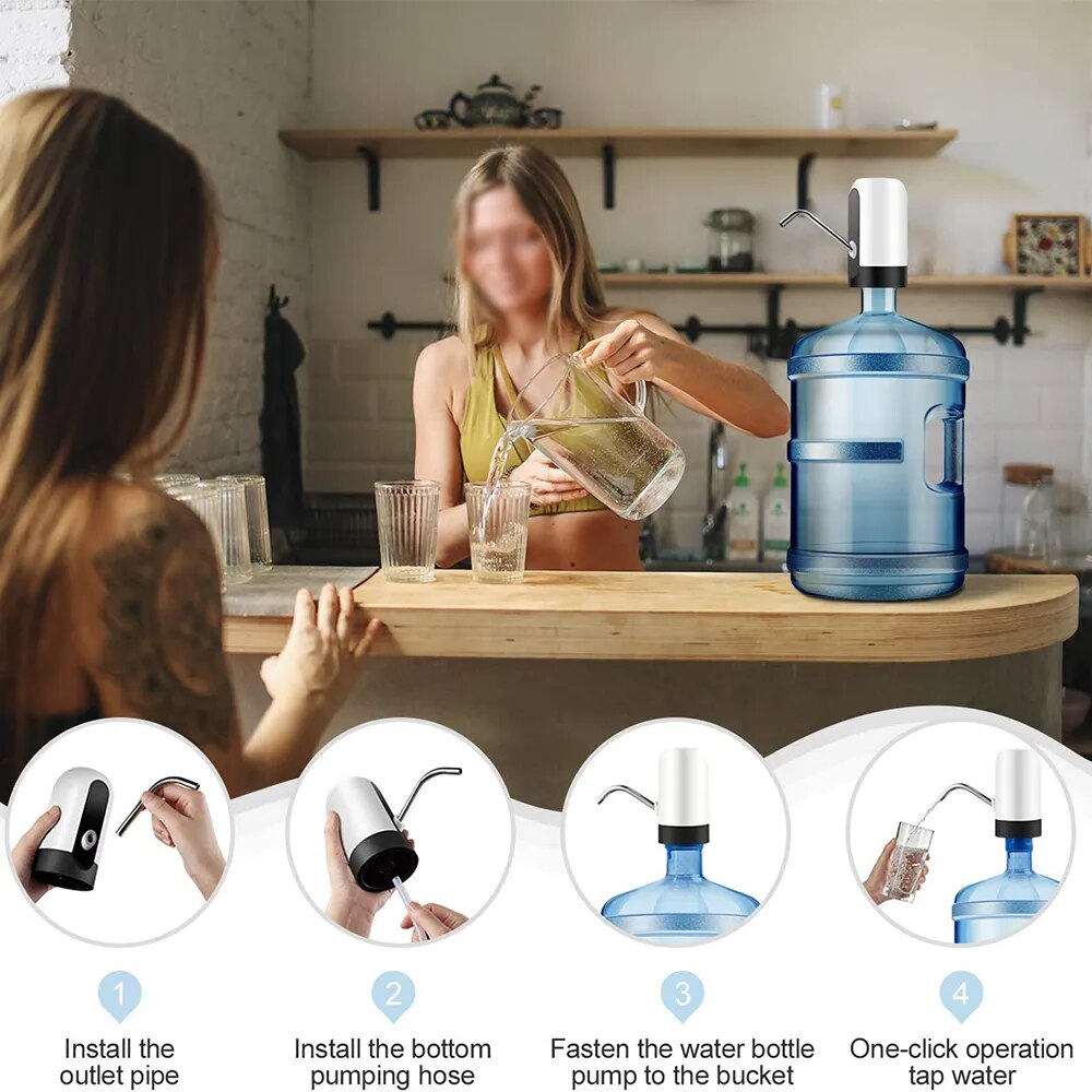 Automatic Water Dispenser (USB Rechargeable)