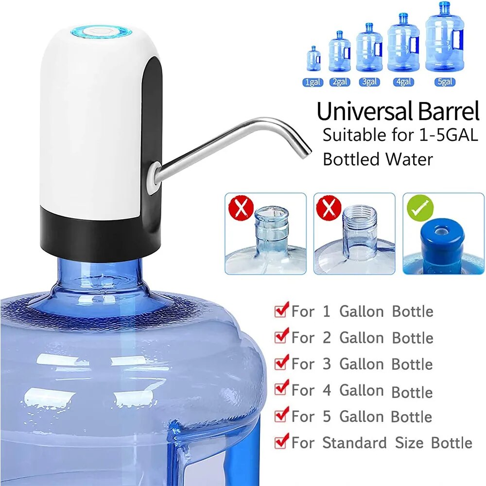 Automatic Water Dispenser (USB Rechargeable)