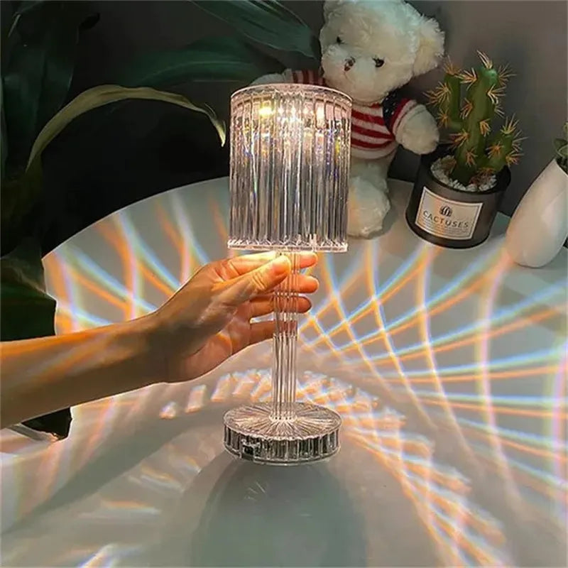 Crystal Table LED Lamp
