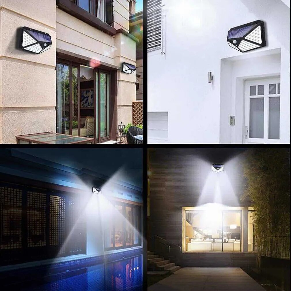 LED Solar Motion Sensor Lights