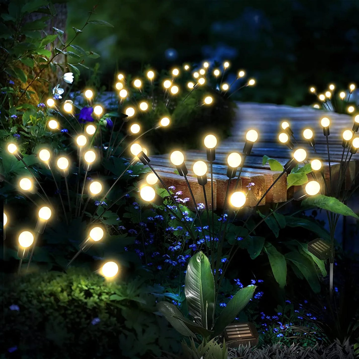 Solar LED Garden Firefly Lights