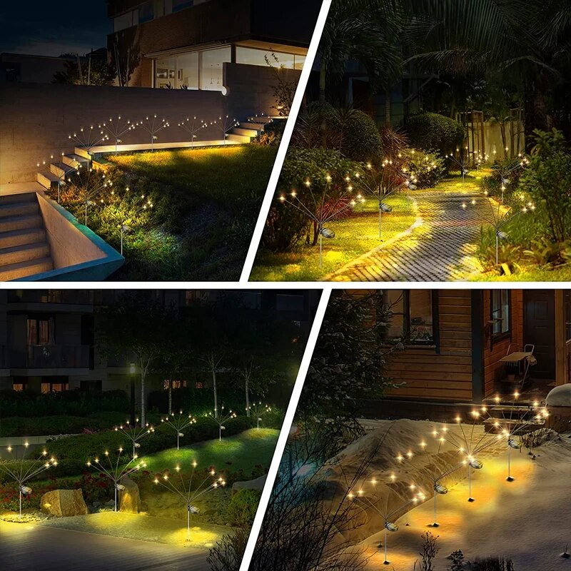 Solar LED Garden Firefly Lights