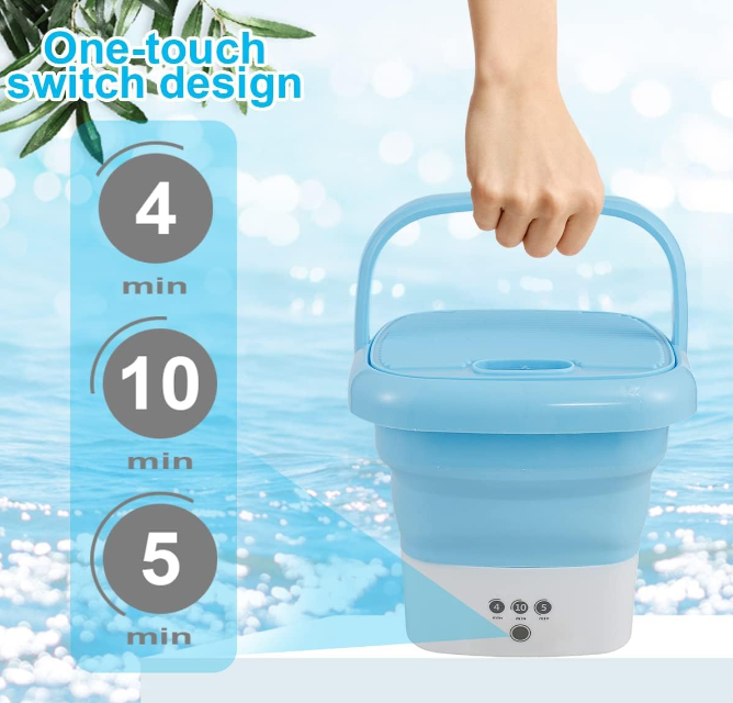 Foldable Washing Machine With Dryer