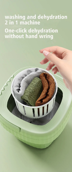 Foldable Washing Machine With Dryer