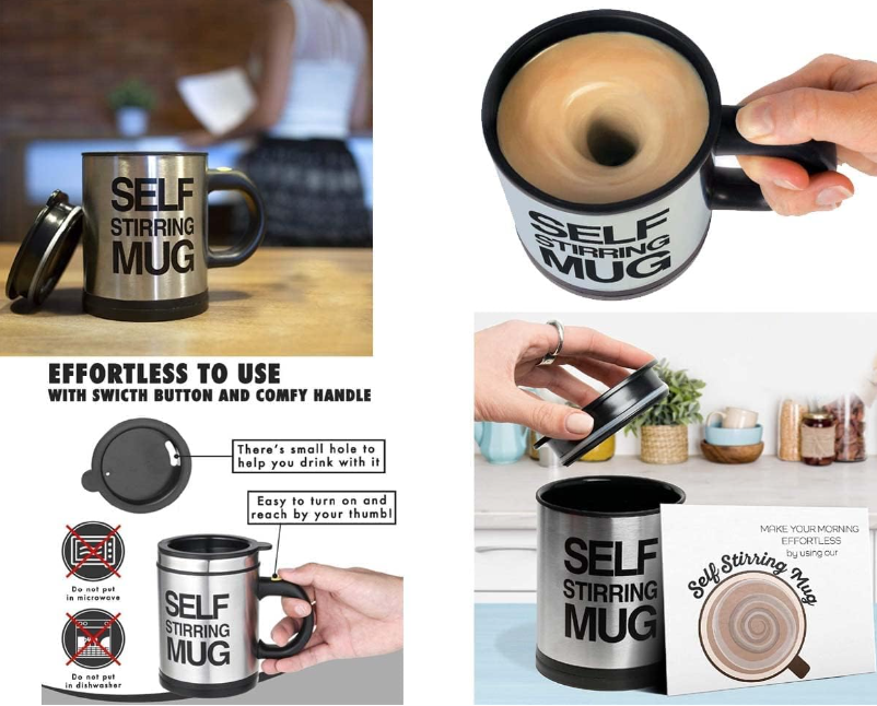 Self Stirring Mug