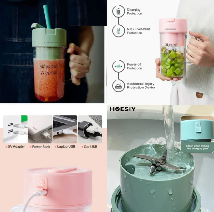 Straw Cup Juicer