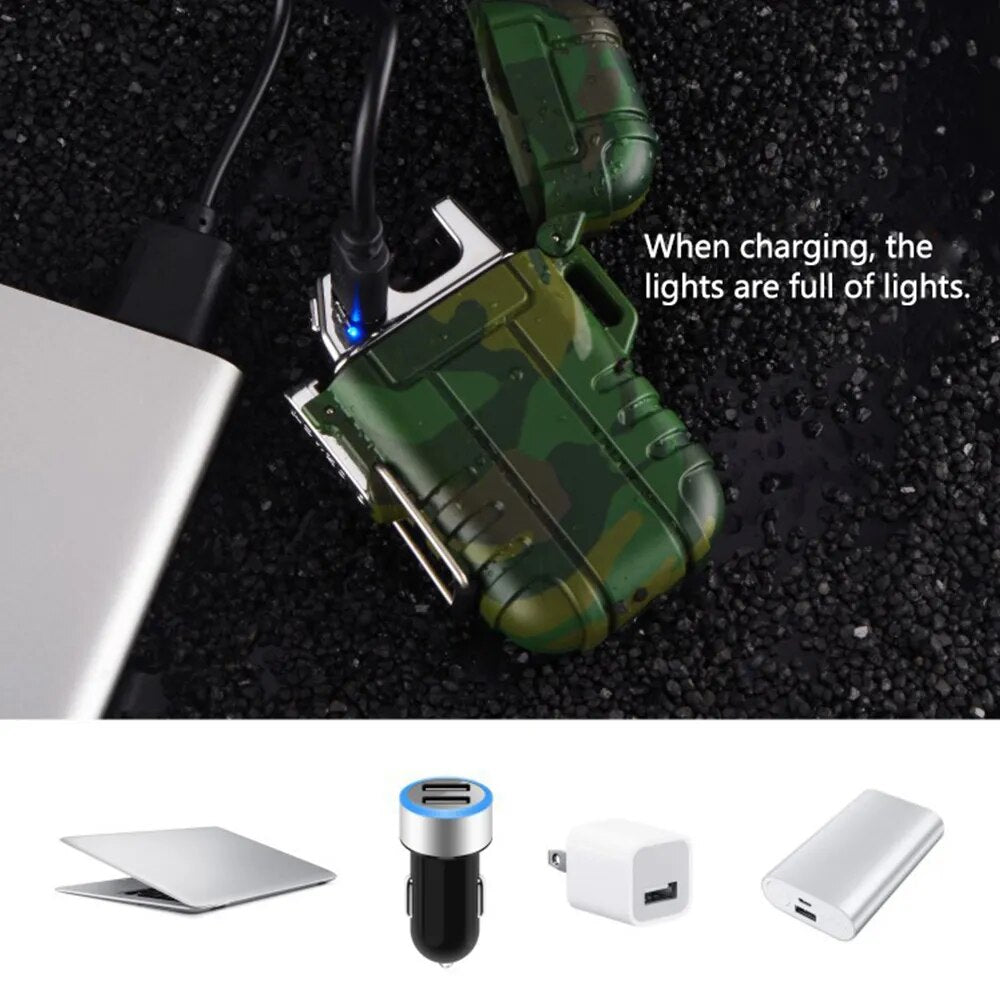 Arc Waterproof Electric Lighter (USB Rechargable)