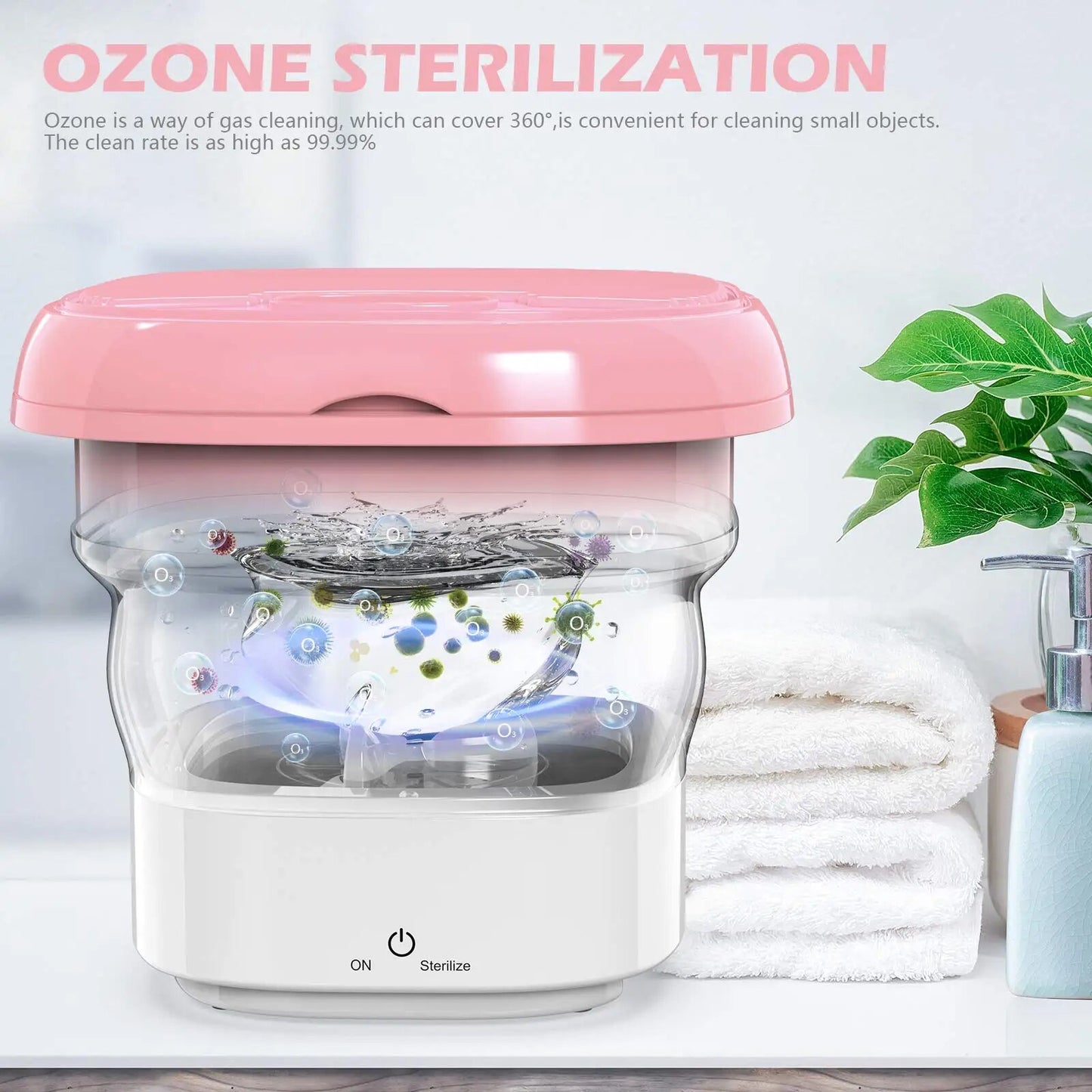 Foldable Washing Machine With Dryer