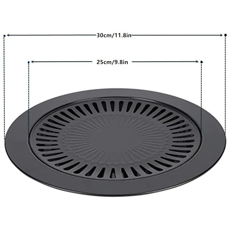 Smokeless Barbecue Grill Pan BBQ