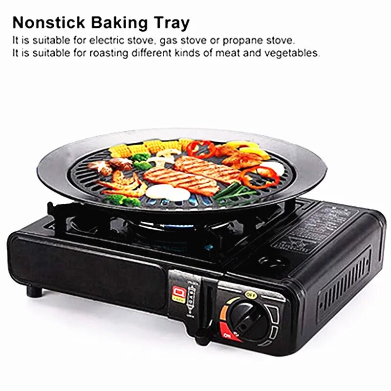 Smokeless Barbecue Grill Pan BBQ